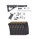 PSA Magpul MOE Lower Build Kit & 10 Magpul PMAG Gen 2 MOE 5.56x45 30rd Magazines - 