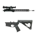 PSA 20" Rifle-Length .224 Valkyrie 1/6.5" Stainless Steel Upper w/ BCG & Vortex Scope & PSA AR-15 Complete MOE EPT Stealth Lower - 