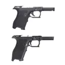 PSA Dagger Compact Complete Polymer Frame & PSA Dagger Full Size - S Complete Polymer Frame, Black - 