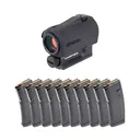 Vortex Sparc AR 2 MOA Red Dot & 10 Magpul 30rd PMAGs - Vortex Optics