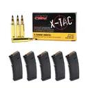 100rds of PMC X-TAC 5.56 LAP 62 Grain Ammo & 5 Magpul PMAG 5.56 Gen2 30 Round Magazines - 