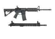 PSA 16" M4 5.56 MOE EPT Rifle With Rear MBUS & PSA Complete 5.56 Railed Upper Bundle - 