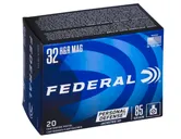 Federal Personal Defense .32 H&R Mag 85 gr JHP 20 Rounds Ammunition - C32HRB - Federal Premium
