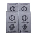 Caliber Coffee 300 Black Out Extra Dark Roast, 12oz bag, Ground, 3lbs Bundle (4 bags) - 