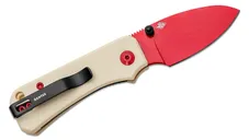 CIVIVI Baby Banter Ivory G10 Handle Red Painted Nitro-V Blade C19068S-7 - CIVIVI Knives