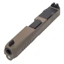 PSA Dagger Complete RMR Cut Slide Assembly W/Non-Threaded Barrel, Flat Dark Earth - Palmetto State Armory