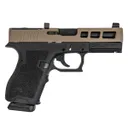 PSA Dagger Compact 9mm Pistol With SW1 Extreme Carry Cut RMR Slide & Non-Threaded Barrel, 2-Tone Flat Dark Earth - Palmetto State Armory
