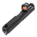 PSA Dagger Complete RMR Slide Assembly With Non-Threaded Barrel & Holosun HS407C X2 Reflex Sight, Black - Palmetto State Armory