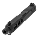 PSA Dagger Complete SW1 RMR Slide Assembly With Threaded Barrel, Black - Palmetto State Armory