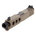 PSA Dagger Complete SW3 RMR Slide Assembly With Threaded Barrel, Flat Dark Earth - Palmetto State Armory