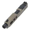 PSA Dagger Complete SW1 RMR Slide Assembly With Threaded Barrel, FDE - Palmetto State Armory