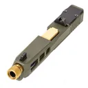 PSA Dagger Complete SW1 RMR Slide Assembly With TiN Threaded Barrel, Sniper Green - Palmetto State Armory