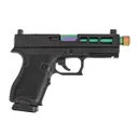 PSA Dagger Compact 9mm Pistol With SW1 RMR Slide & Chameleon Threaded Barrel, Black - Palmetto State Armory