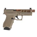 PSA Dagger Compact SW1 RMR Pistol With Threaded Copper Barrel, FDE - Palmetto State Armory