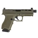 PSA Dagger Compact 9mm Pistol With SW2 ECC RMR Slide & Threaded Barrel, Sniper Green - Palmetto State Armory