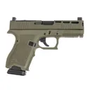 PSA Dagger Compact 9mm Pistol With SW4 ECC RMR Slide & Non Threaded Barrel, Sniper Green - Palmetto State Armory