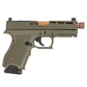PSA Dagger Compact 9mm Pistol With SW4 ECC RMR Slide & Copper Threaded Barrel, Sniper Green - Palmetto State Armory