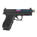 PSA Dagger Compact 9mm Pistol With SW6 RMR Slide & Chameleon Threaded Barrel, Black - Palmetto State Armory