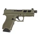 PSA Dagger Compact SW6 RMR Pistol W/ Threaded Barrel, Sniper Green - Palmetto State Armory