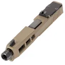 PSA Dagger Complete SW1 RMR Slide Assembly With Threaded Barrel, Flat Dark Earth - Palmetto State Armory