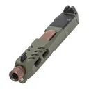 PSA Dagger Complete SW6 RMR Slide Assembly With Copper Threaded Barrel, Sniper Green - Palmetto State Armory