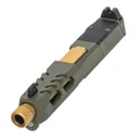 PSA Dagger Complete SW6 RMR Slide Assembly With TiN Threaded Barrel, Sniper Green - Palmetto State Armory