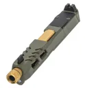 PSA Dagger Complete SW6 RMR Slide Assembly With TiN Spiral Threaded Barrel, Sniper Green - Palmetto State Armory