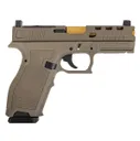 PSA Dagger Full Size - S 9mm Pistol With SWRV2 RMR & Gold Barrel, Flat Dark Earth - Palmetto State Armory