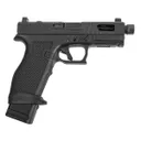 PSA Sabre Dagger Full Size - S 9mm Pistol, Threaded Barrel, W/Mag Extensions, Black - Palmetto State Armory