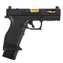 PSA Sabre Dagger Full Size - S 9mm Pistol, TiN Spiral Fluted Barrel, W/Mag Extensions, Black - Palmetto State Armory