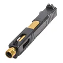 PSA Sabre Dagger RMR Slide Assembly With TiN Threaded Barrel, Black - Palmetto State Armory