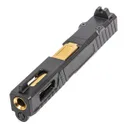 PSA Sabre Dagger RMR Slide Assembly With TiN Non-Threaded Barrel, Black - Palmetto State Armory