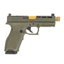 PSA Dagger Full Size - S 9mm SW2 RMR Pistol With TiN Threaded Barrel, Sniper Green - Palmetto State Armory
