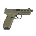 PSA Dagger Full Size - S 9mm SW3 RMR Pistol With Threaded Barrel, Sniper Green - Palmetto State Armory