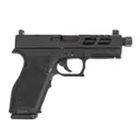 PSA Dagger Full Size - S 9mm SW6 RMR Pistol With Threaded Barrel, Black - Palmetto State Armory