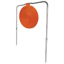 Do-All Outdoors 6" .22 Cal/.50 Cal Hanging Gong Show Target 8.75" x 14", Orange - Do All Outdoors
