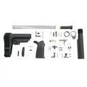 DPMS AR-15 SBA3 Pistol Lower Build Kit MOE Grip & Polished Trigger - DPMS Panther Arms