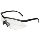 Edge Eyewear Fastlink Safety Glasses, Black/Clear Vapor Shield Anti-Fog - Edge Eyewear