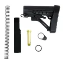 TacFire 6-Postion Stock Kit w/QD Attachment, Black - TacFire
