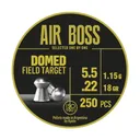 Hatsan USA Apolo Air Boss Domed Field Target .22 Cal Airgun Rifle Pellet, 18 gr 250rds - Hatsan USA