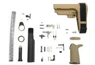 PSA SBA3 MOE EPT Pistol Lower Build Kit, Flat Dark Earth - Palmetto State Armory