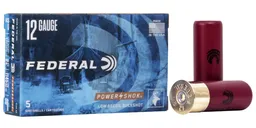 Federal 12ga 2.75" 9 Pellets 00 Buck Low-Recoil Power-Shok Shotshell Ammunition 5rds - H132 00 - Federal Premium