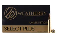 Weatherby Select Plus 224 Weatherby Mag 55 grain Spire Point Rifle Ammo, 20/Box - H22455SP - Weatherby