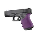 Hogue Handall Beavertail Grip Sleeve Fits Glock Gen 3-4 G19/G23/G32/G38, Purple - Hogue