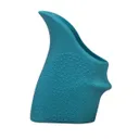 Hogue Handall Beavertail Grip Sleeve Fits Smith & Wesson M&P Shield .45 ACP, Aqua - Hogue