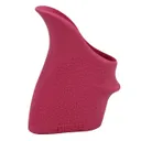 Hogue Handall Beavertail Grip Sleeve Fits Smith & Wesson M&P Shield, Pink - Hogue