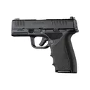 Hogue Handall Beavertail Grip Sleeve Fits Springfield Armory Hellcat Pro, Black - Hogue