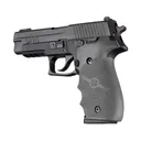 Hogue Grip w/Finger Groove Fits Sig Sauer P226 DA/SA/DAK, Slate Gray - Hogue