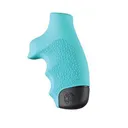 Hogue Monogrip Fits Smith & Wesson J-Frame Round Butt, Aqua - Hogue