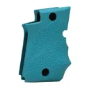 Hogue Grip w/Finger Groove Fits Sig Sauer P938, Aqua - Hogue